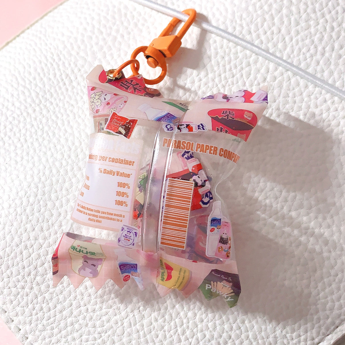 Cute Candy Shaker Bag Charm - Eventeny