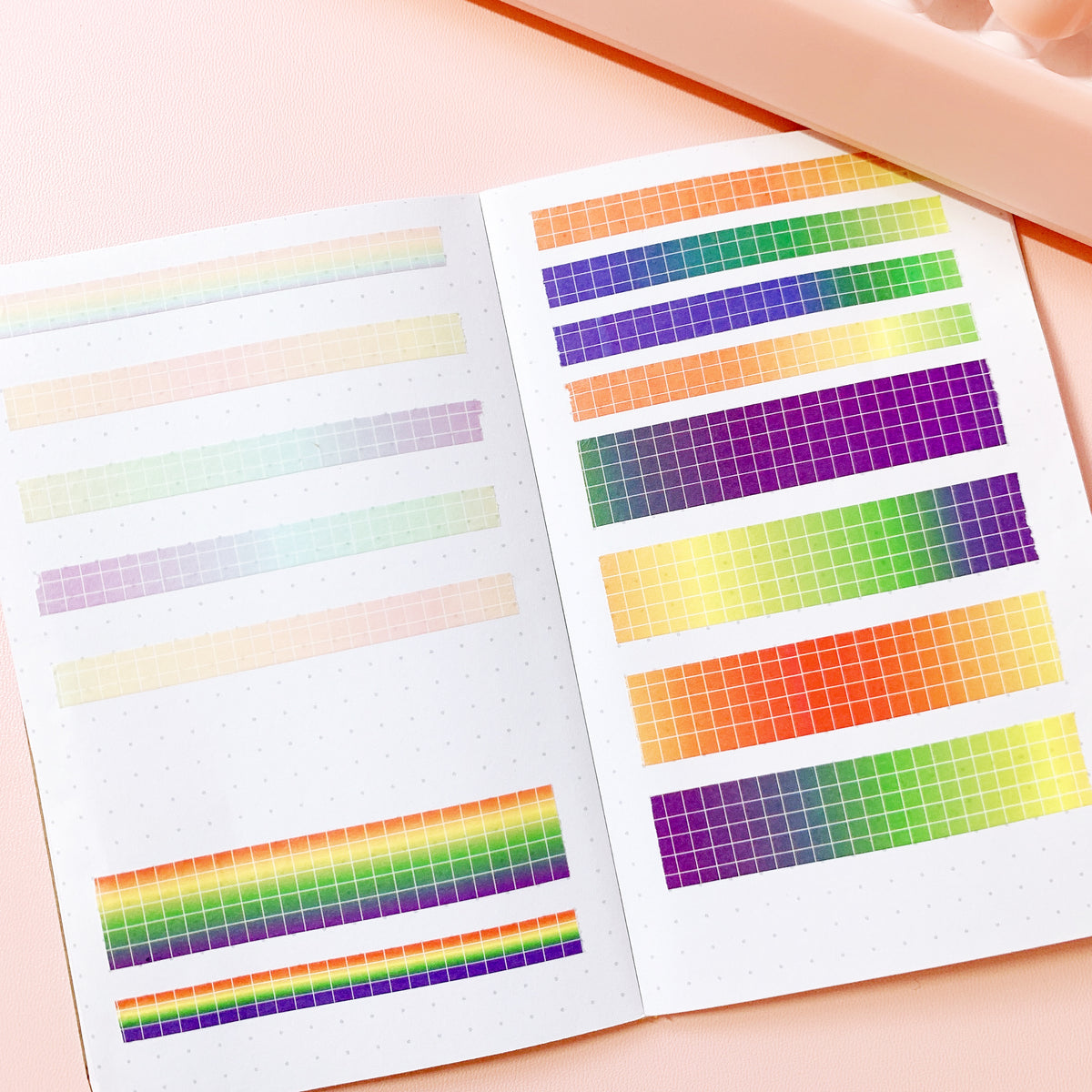 Washi Tape - Pastel Rainbow Gradient Cloud Bank – Parasol Paper Co