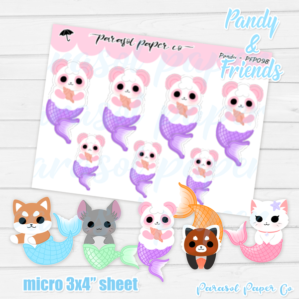 Pandy and Friends - Mermaid - PF098