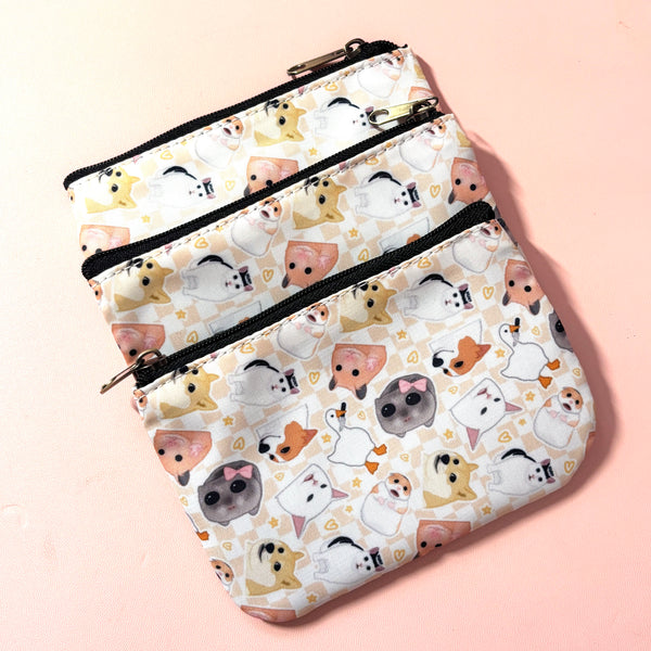 Meme Animals Mini Pouch