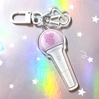 IVE Ihabong Logo Lightstick Dangle Charm Acrylic Keychain