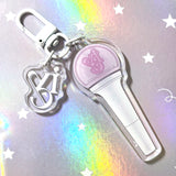 IVE Ihabong Logo Lightstick Dangle Charm Acrylic Keychain