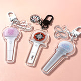 Stray Kids Nachimbong Logo Lightstick Dangle Charm Acrylic Keychain