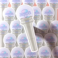 [WATERPROOF] Aespa Sbong Logo Lightstick Vinyl Sticker Decal