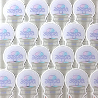 [WATERPROOF] Aespa Sbong Logo Lightstick Vinyl Sticker Decal