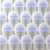 [WATERPROOF] Aespa Sbong Logo Lightstick Vinyl Sticker Decal