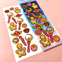 Sailor Moon Korean Holographic Polco Stickers