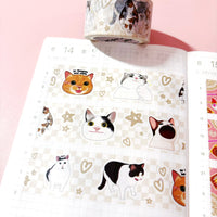 Washi Tape - Meme Cats 2 - 25mm CMYK